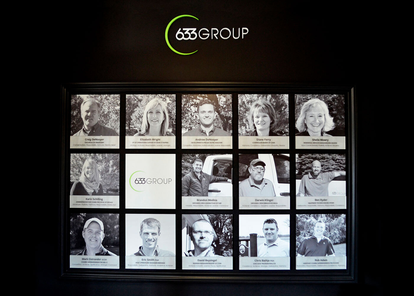 633 Group Staff Gallery