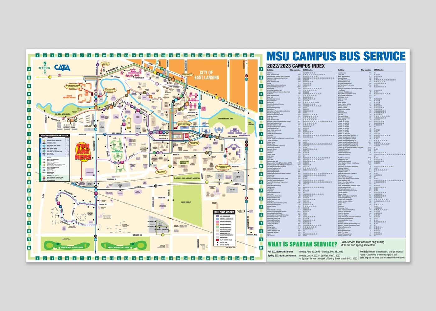 Campus Map Template