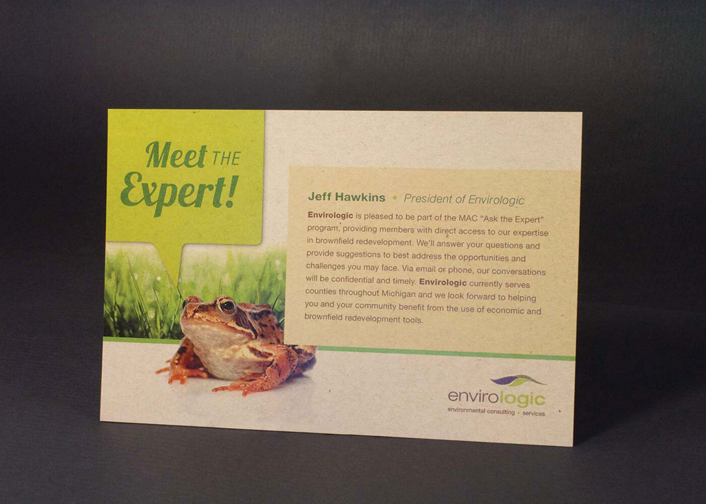 Envirologic Technologies postcard