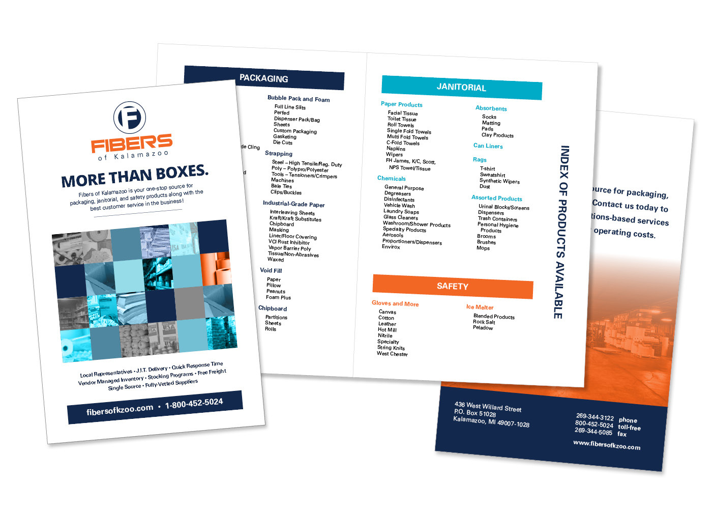 Fibers of Kalamazoo brochure
