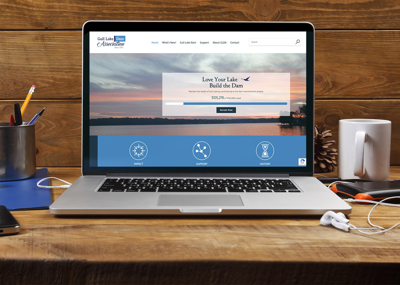 GLDA Website MacBook