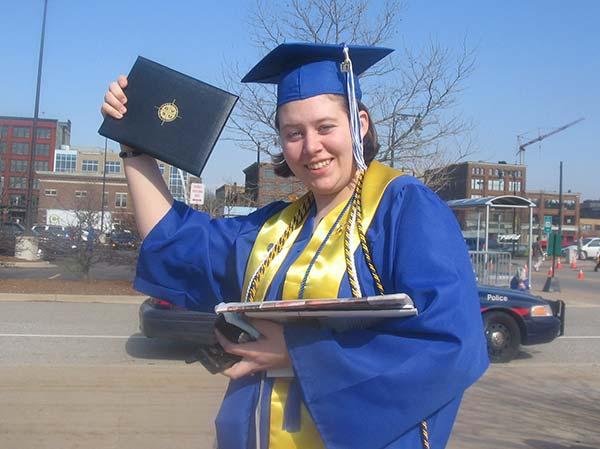 Sara graduation