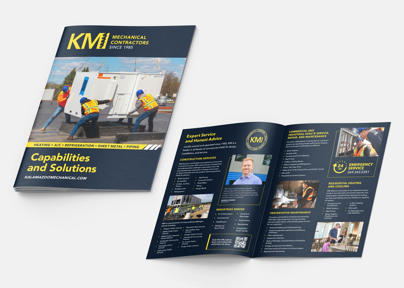 KMI Web Portfolio Images Brochure