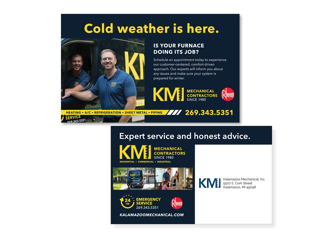 KMI Web Portfolio Images postcard