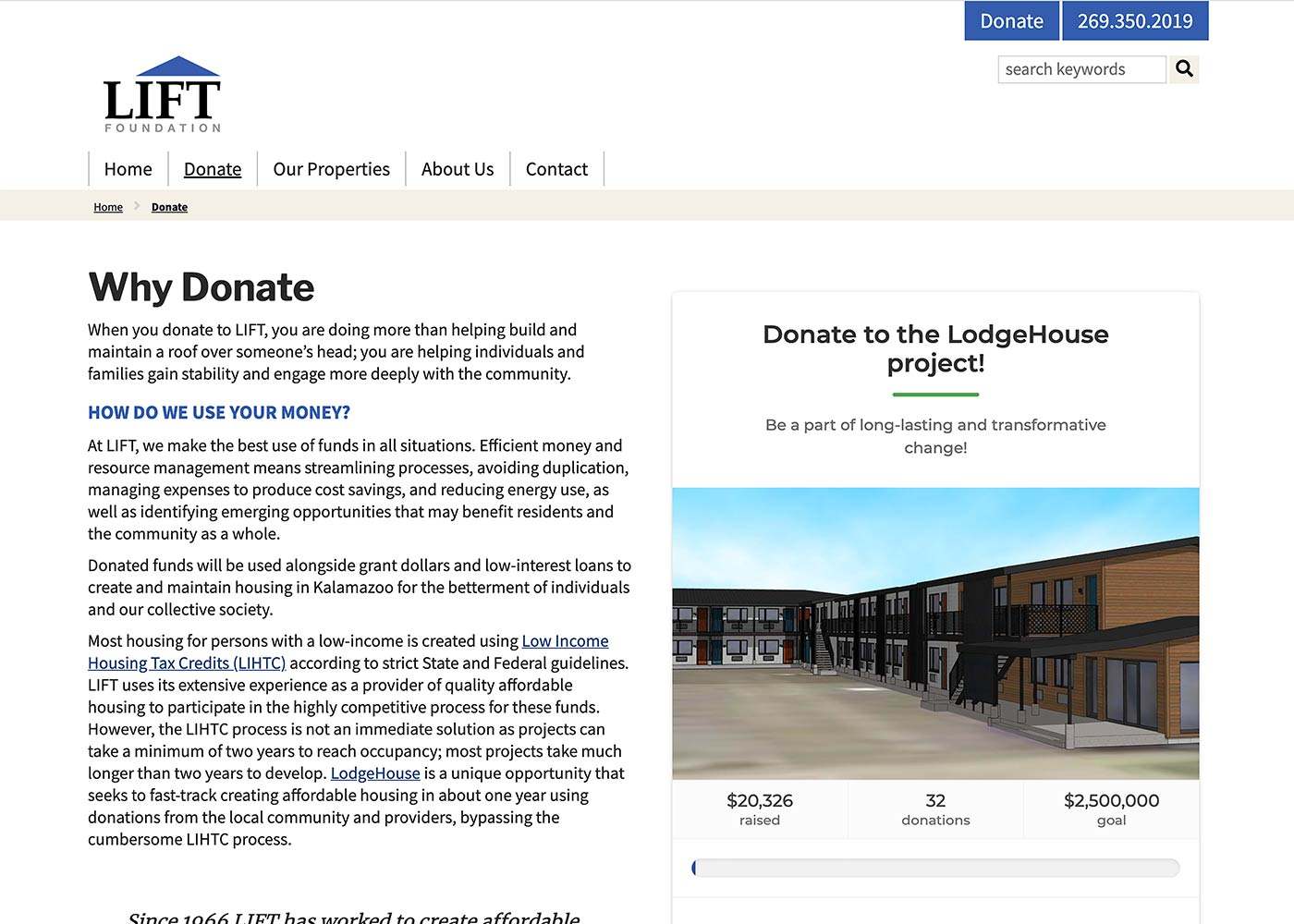 LIFT Gallery Donate Page 1400x1000