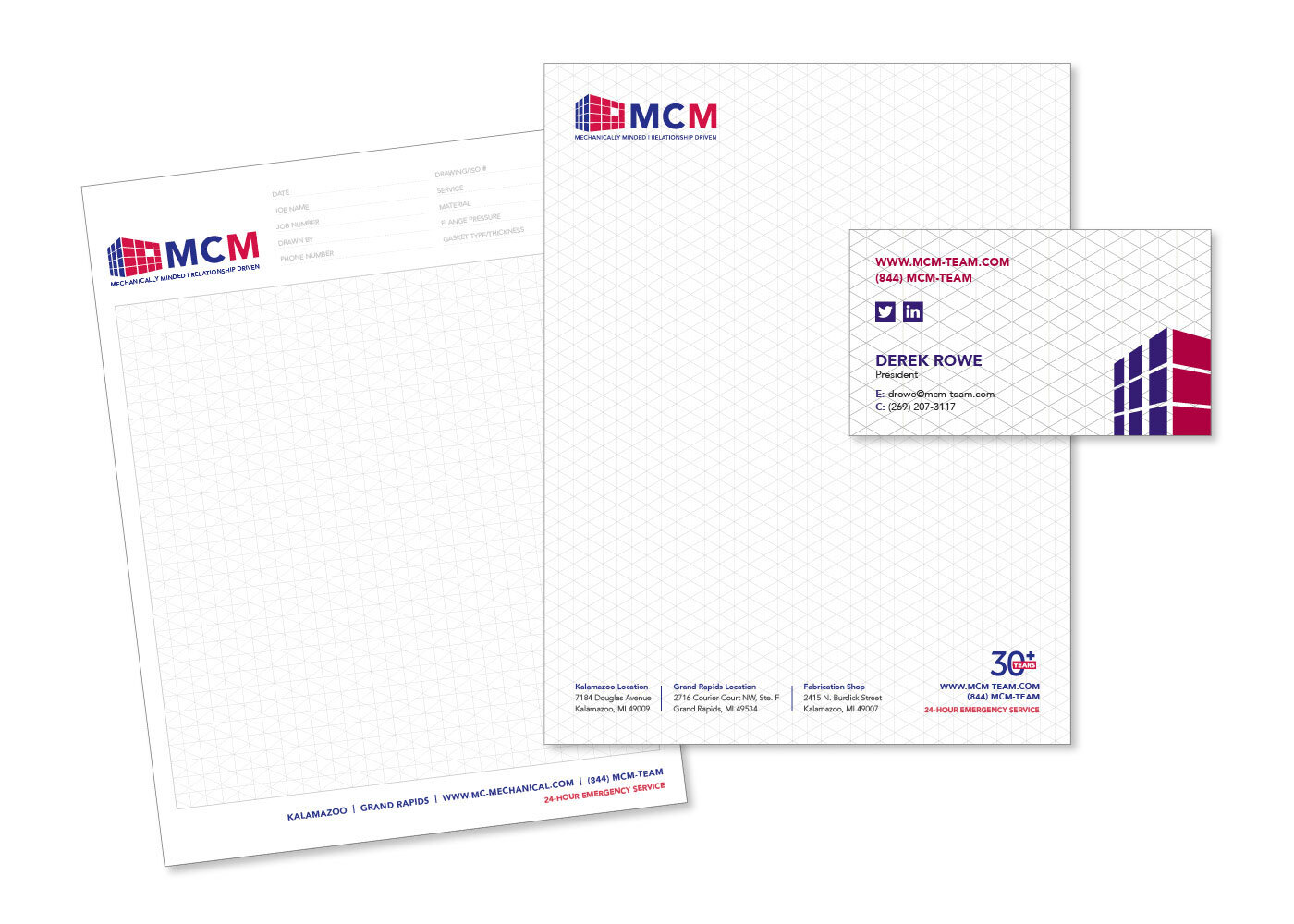 MCM collateral materials