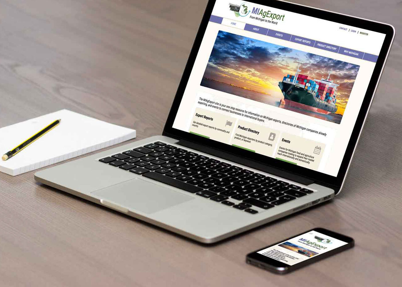 MDARD MiAGExport website