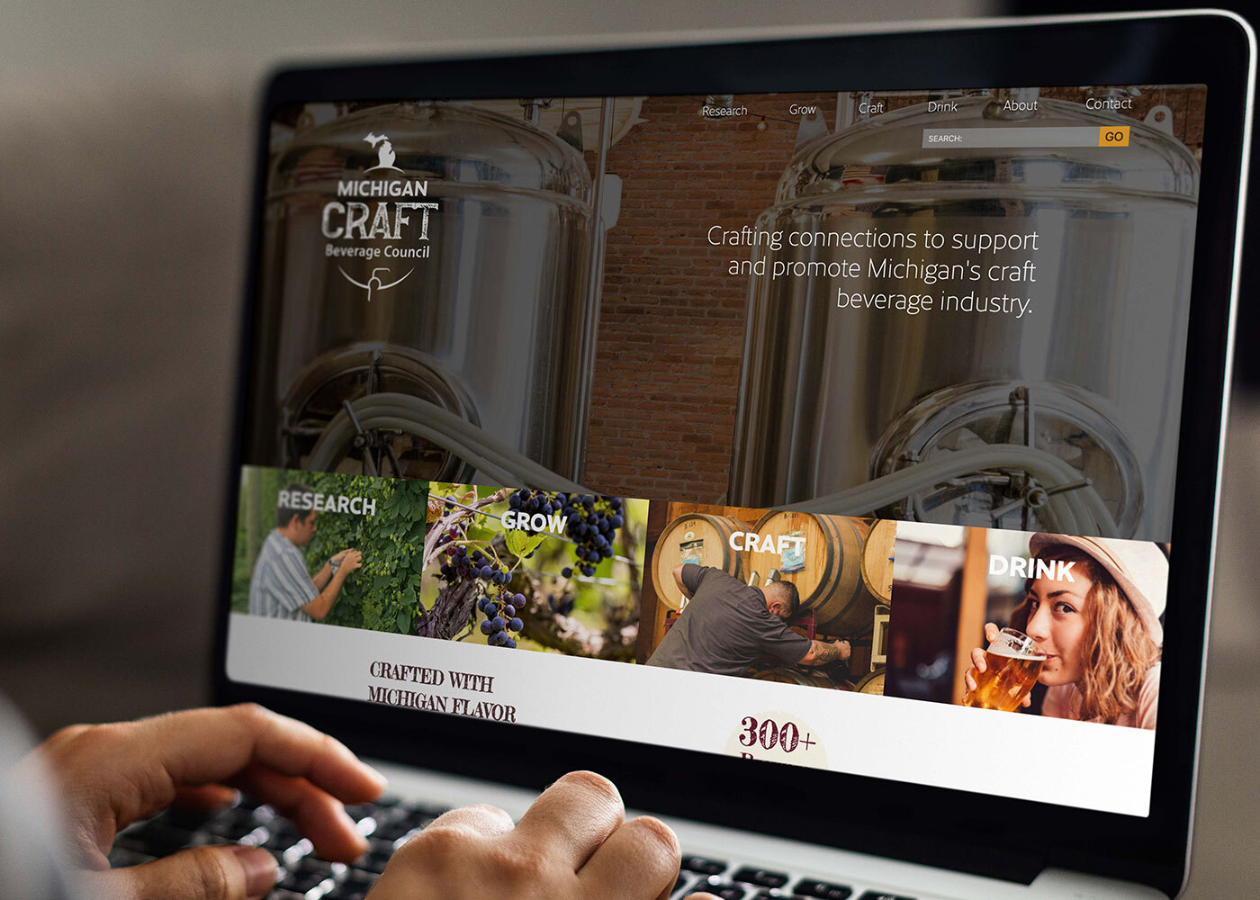 Michigan craft beverage macbook 1400x1000