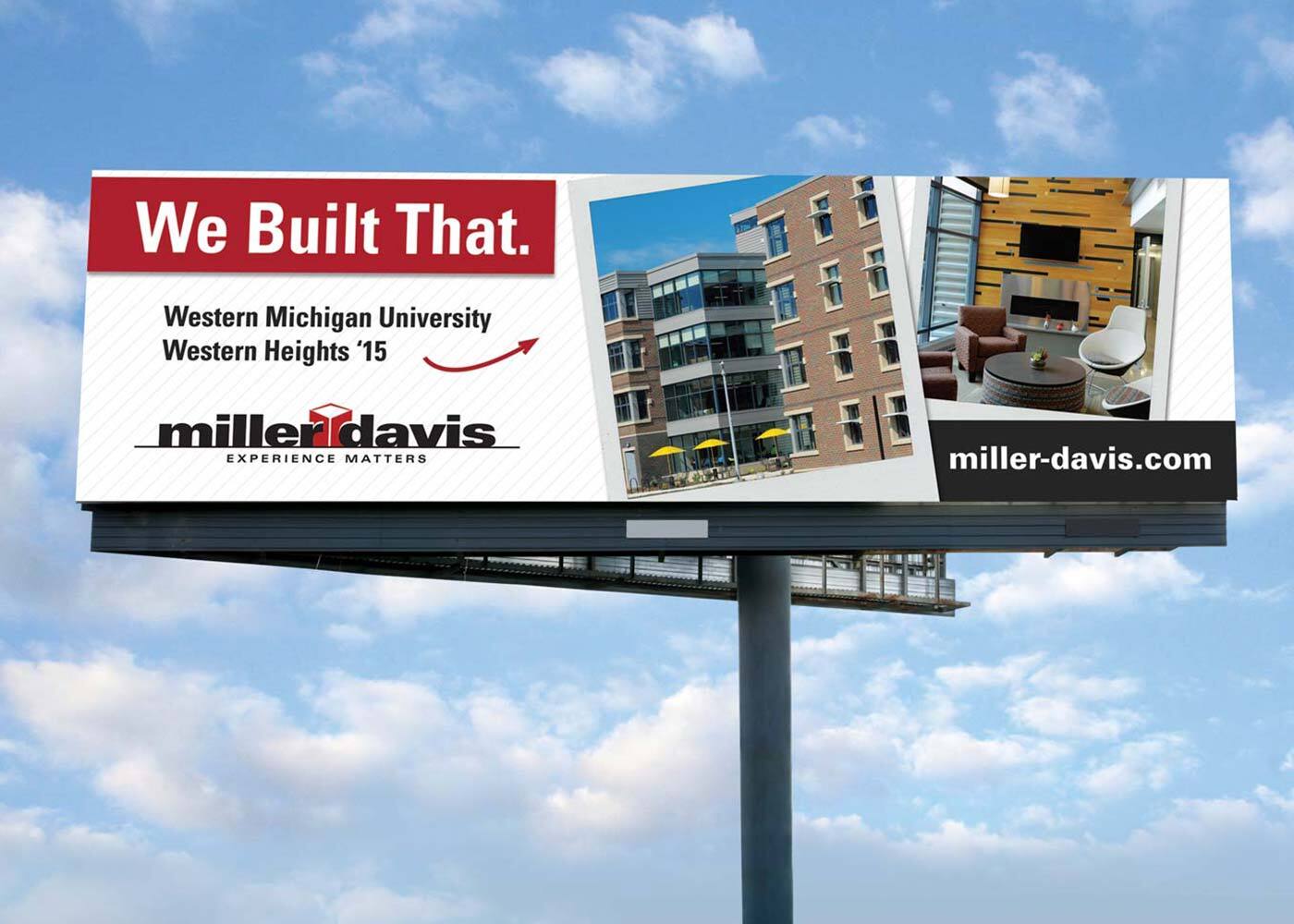 Miller-Davis Company outdoor ads