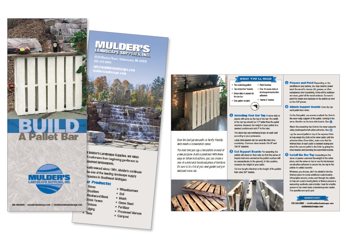 Mulder's Landscape Supplies brochure