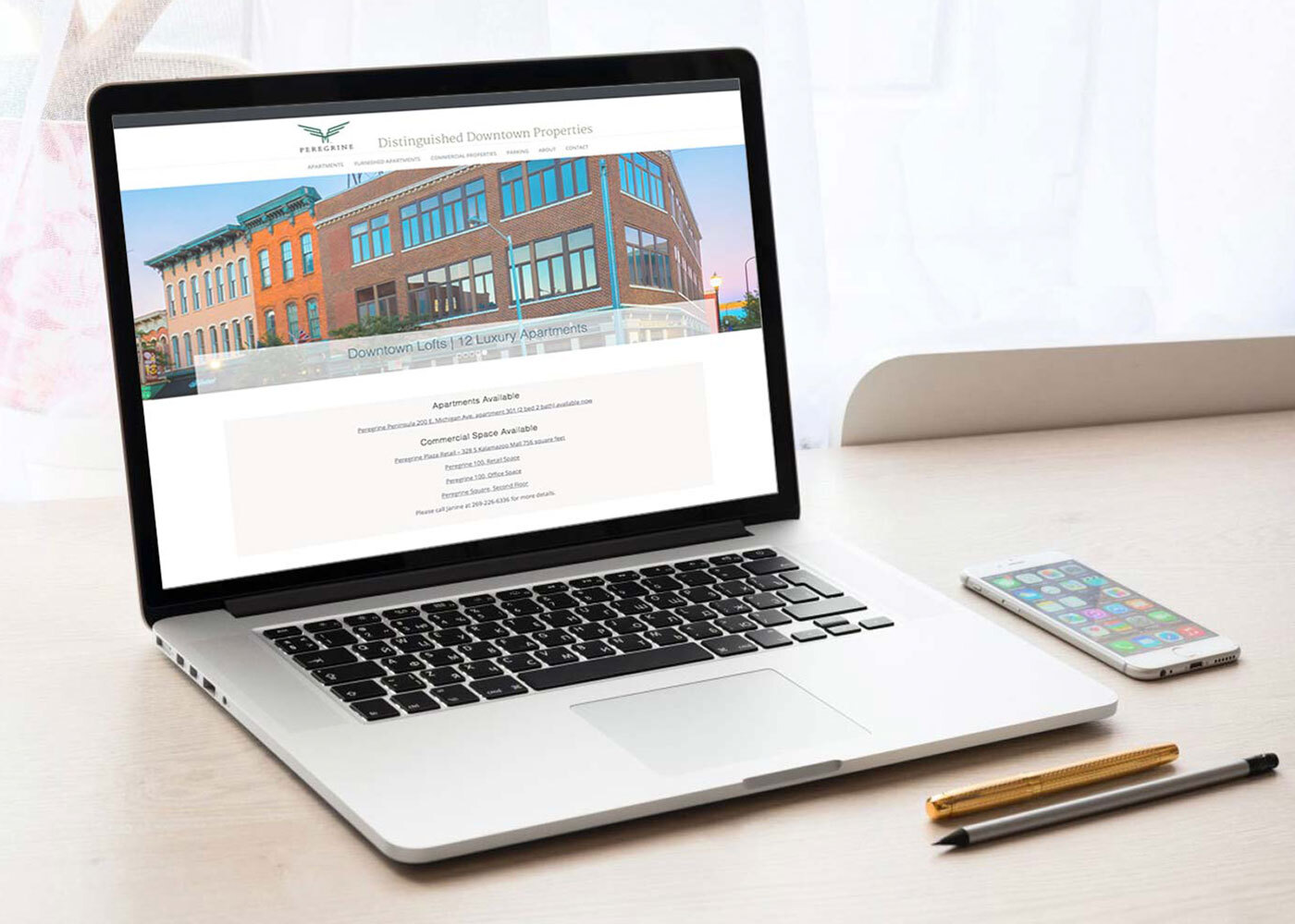 Peregrine Company website