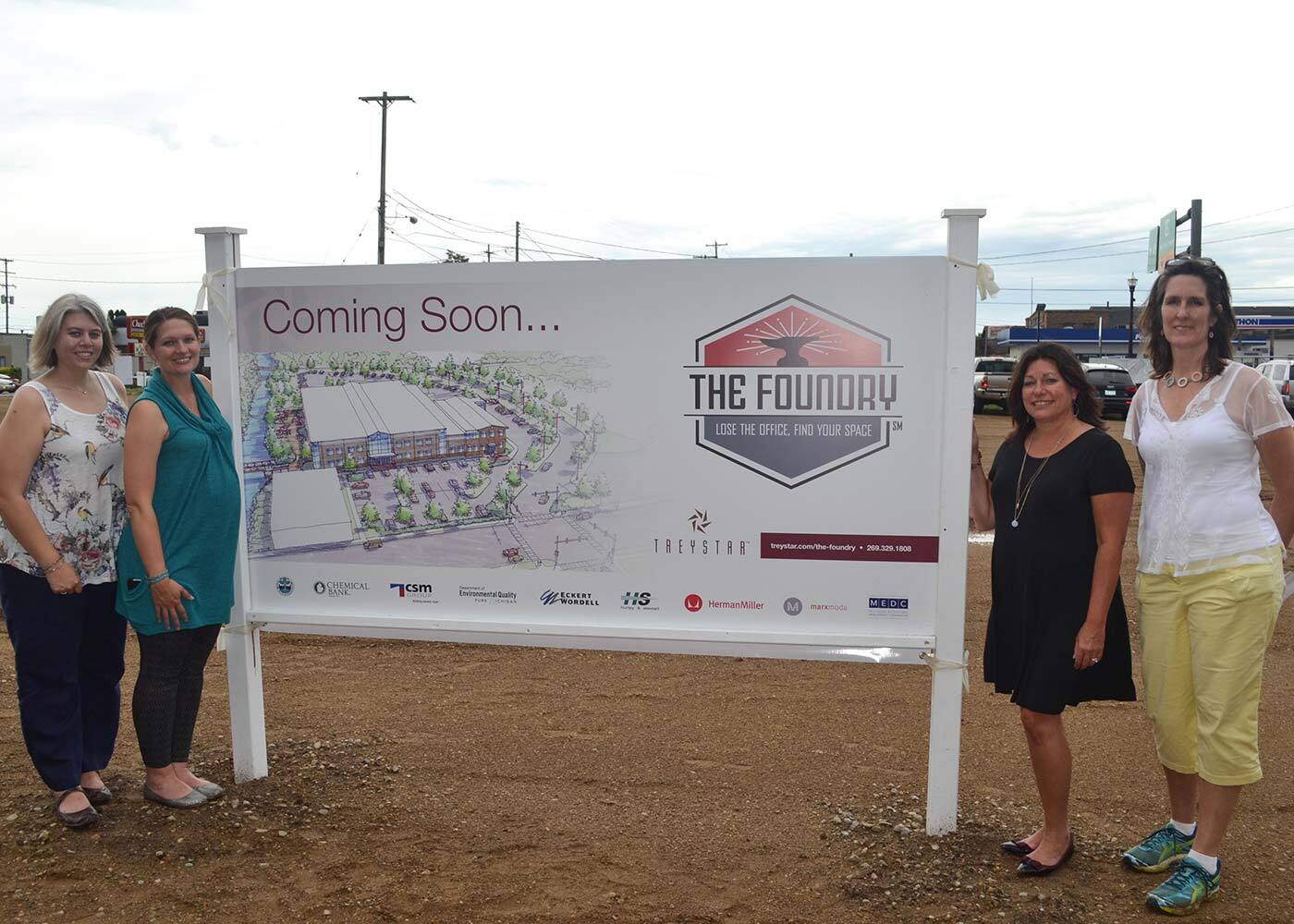 Treystar The Foundry groundbreaking