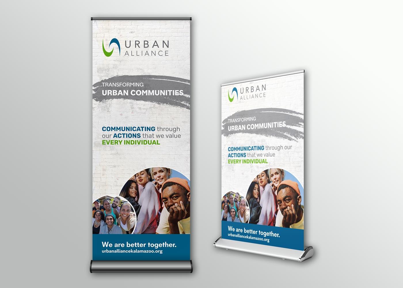 Urban Alliance Pull-Up Banners