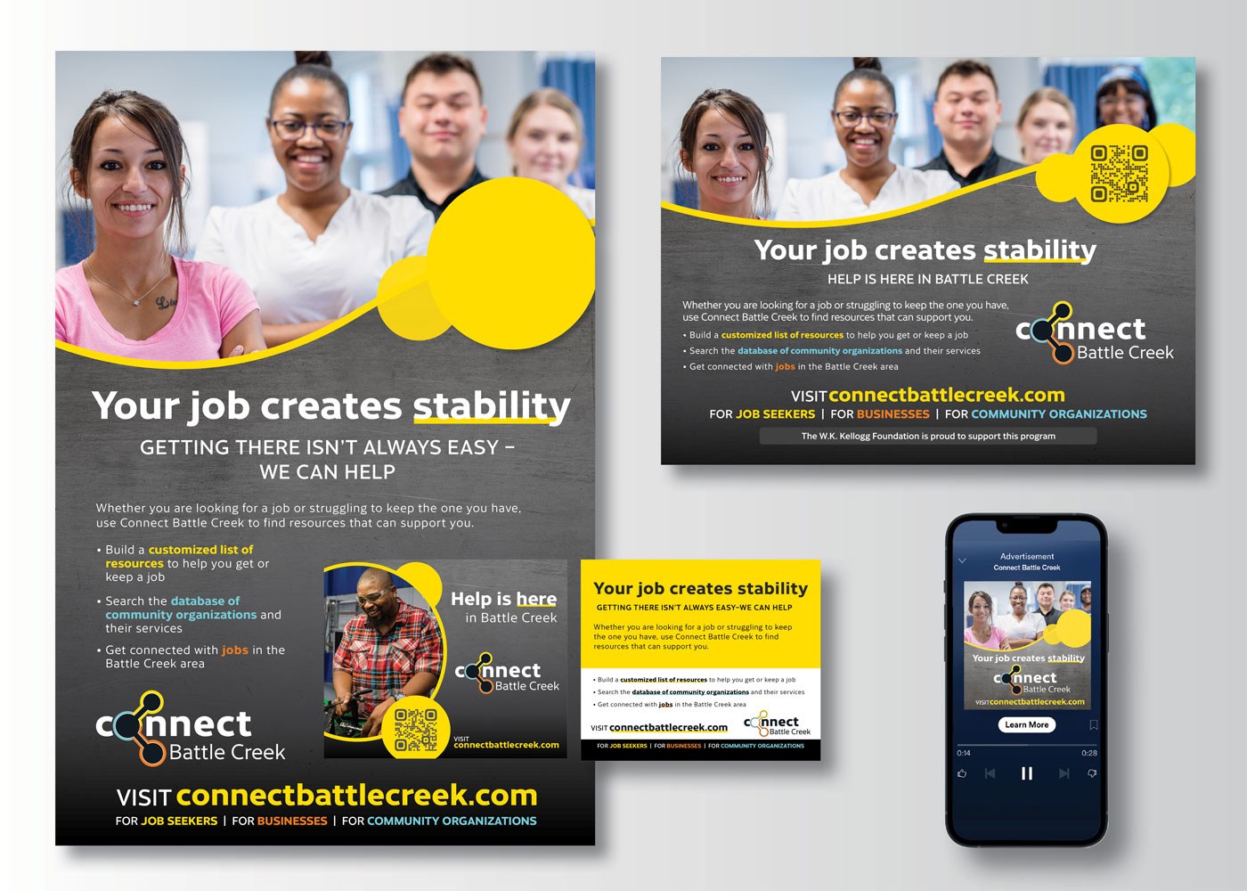 Connect Battle Creek Job Seeker Campaign