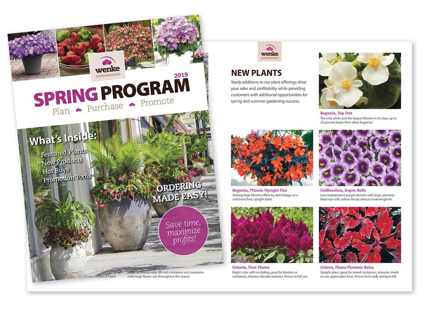 Wenke Greenhouses spring brochure